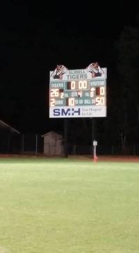 The Tigers defeated Clearwood 26-0 (9/2/15)